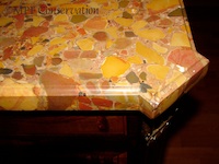 marble top